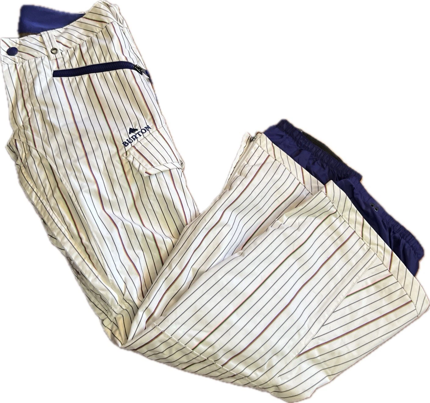 burton dry ride cargo striped flare eu pants