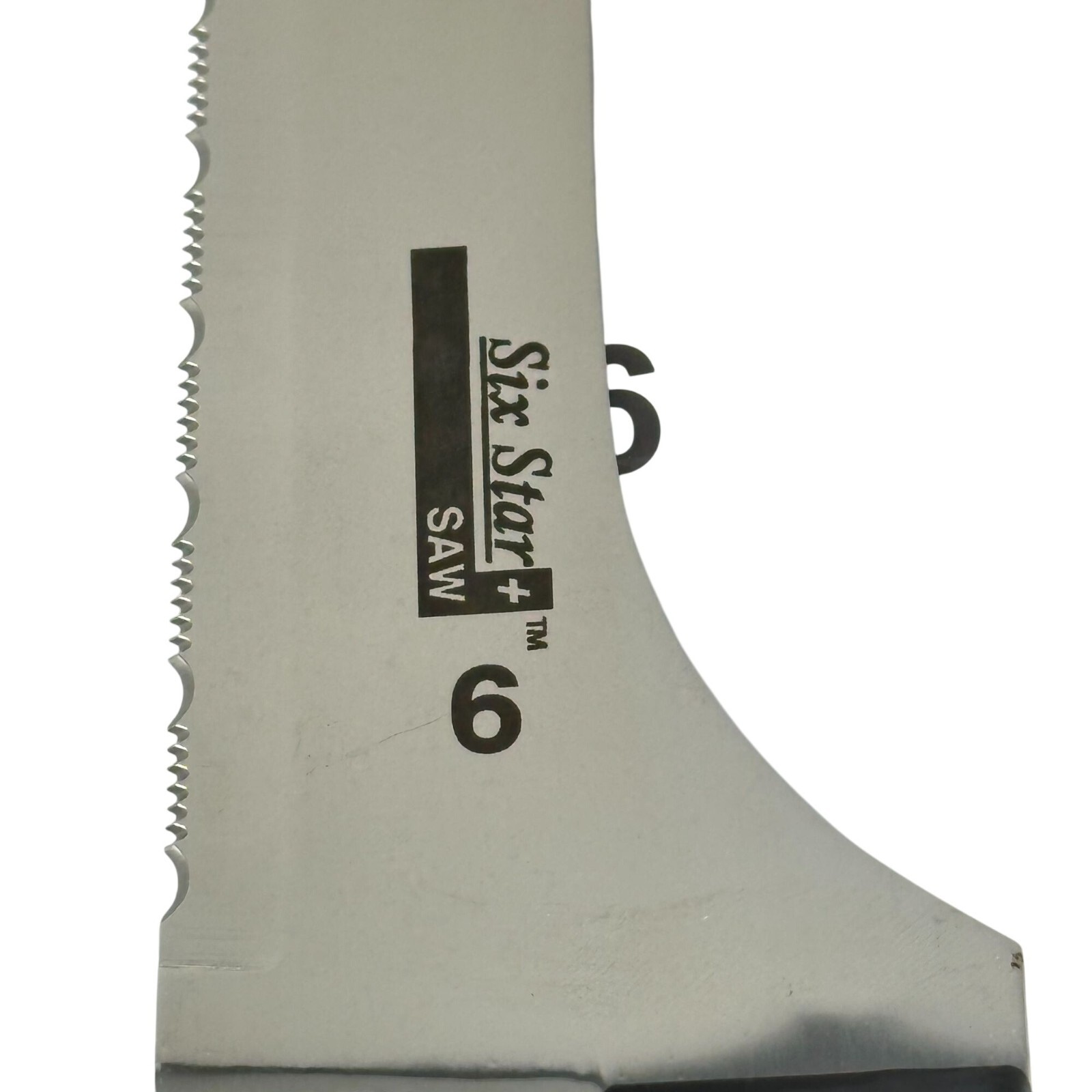 Ronco Six Star Knife Set 1 3 6 Showtime Large Fillet Saw Black Handle Stainless