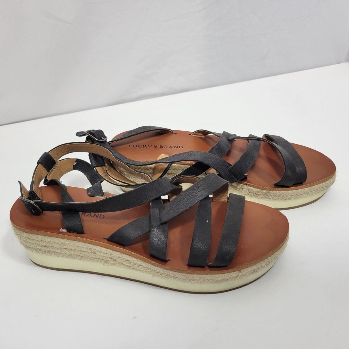 Jenepper Platform Jenepper Wedge Sandals Lucky Brand Women's