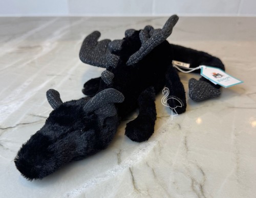 Jellycat Onyx Dragon LITTLE - NWT New with Tags Mythical Plush Soft - Authentic