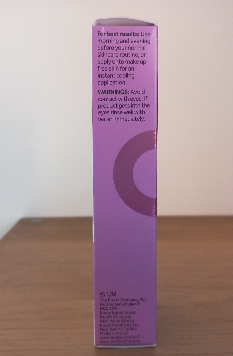 Boots No7 Menopause Skincare AntiAgeing Instant Radiance Serum Day