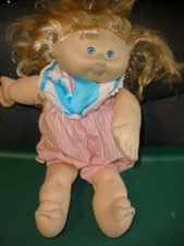 Hasbro Cabbage Patch Doll 10th Anniversary Blond, Blue Eyes 16"