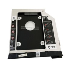 with ejector 2nd HDD SSD SATA Caddy for Dell E6420 E6520 E6320 E6430 E6530 E6330