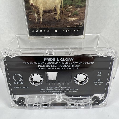 Pride & Glory Cassette Tape (1994) Southern Rock Zakk Wylde Geffen Records - Picture 5 of 8