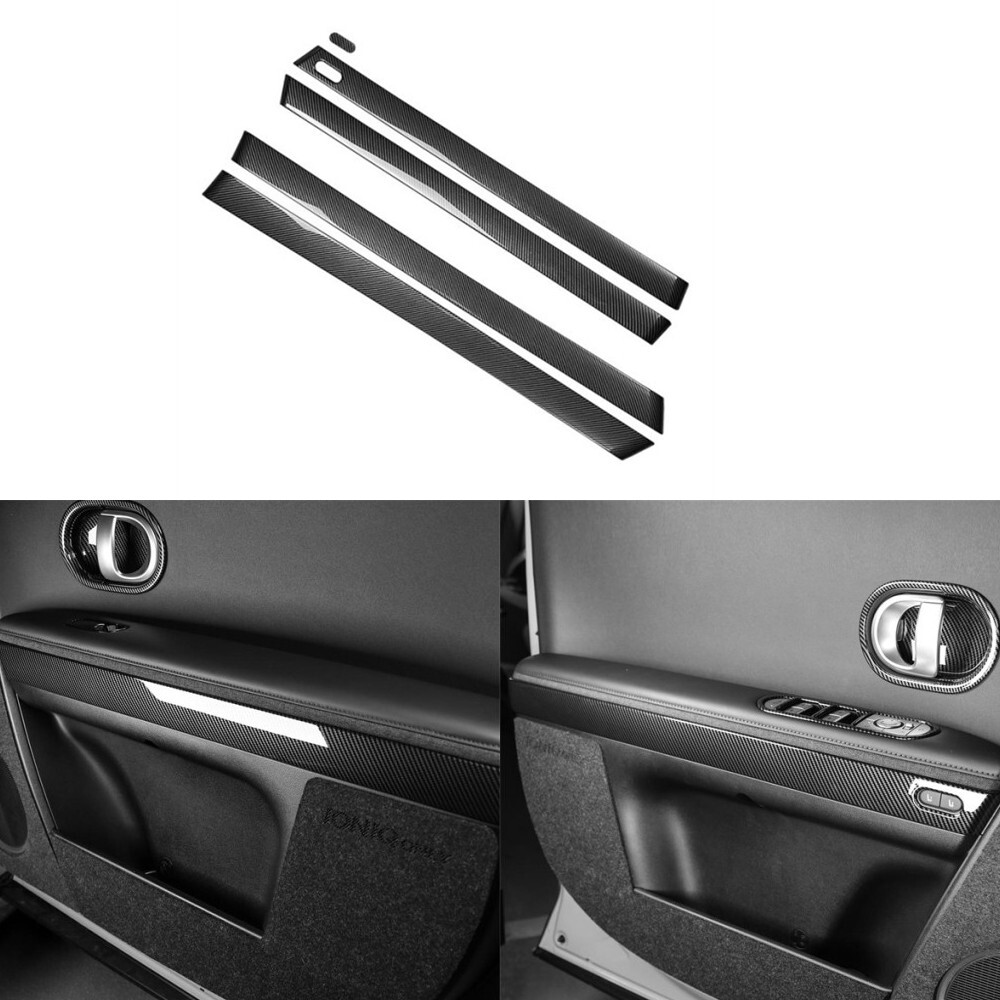 Carbon Interior Door Armrest Panel Cover Trim For Hyundai ioniq 5
