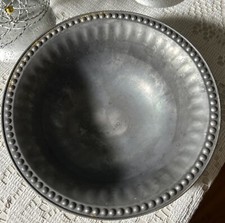 RWP Wilton Armetale 6 inch Metal Beaded Pearls Bowl, Made in USA