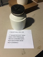 2 Quart Porcelain Ball Mill Jar