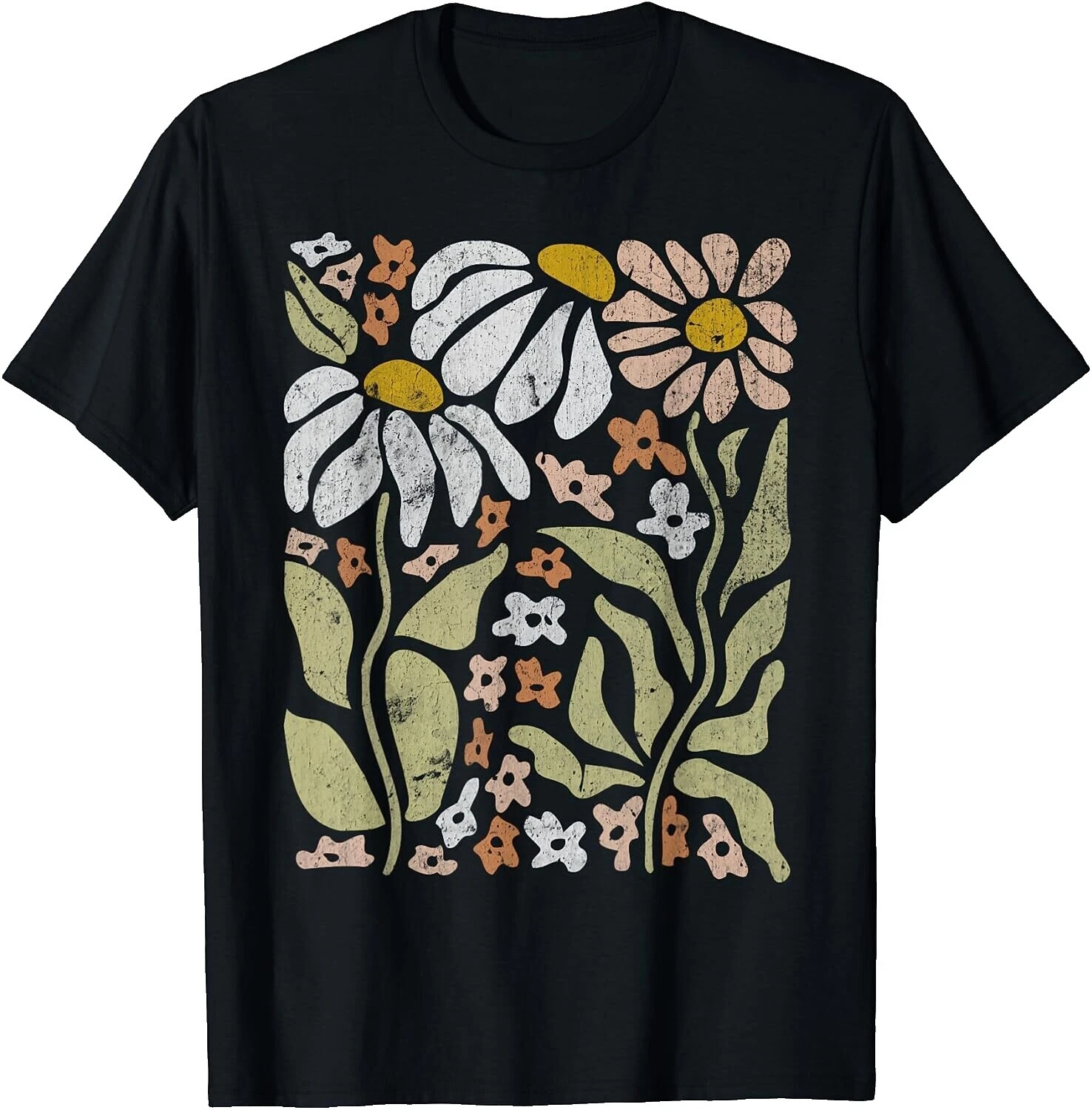 Gildan男式花卉T恤