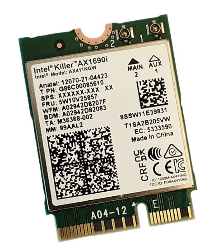 5W10V25857 - Wireless, Wlan, INT, AX1690I | eBay