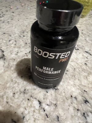 Boosted Pro Capsules for Male Performance and Energy - 60 Capsules