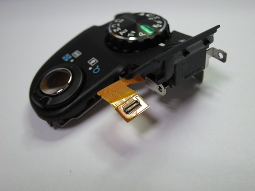 Top Cover Mode Dial Shutter Release Zoom Button Assy For Canon SX50 HS / PC1817 - Picture 3 of 4