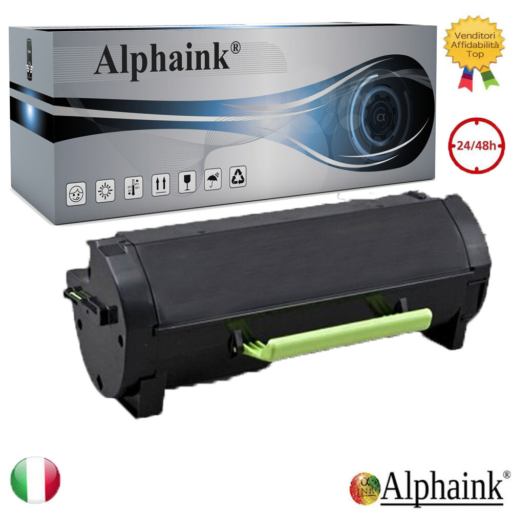 TONER ORIGINALE LEXMARK 60F2000 MX310 MX410 NERO 602 2.500 COPIE - Foto 4