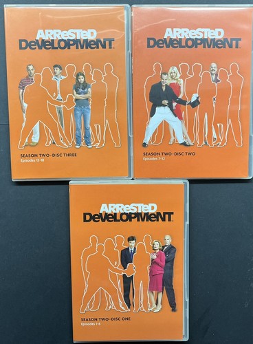 Arrested Development TV Show DVD Series Lot Season 1-3 Bundle Pack SO FUNNY ππ - Picture 4 of 9
