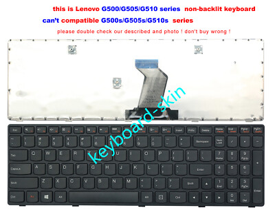 New for Lenovo G510 G700 G710 G710A G500 G505 G505A (isn't G500s G505s) Keyboard