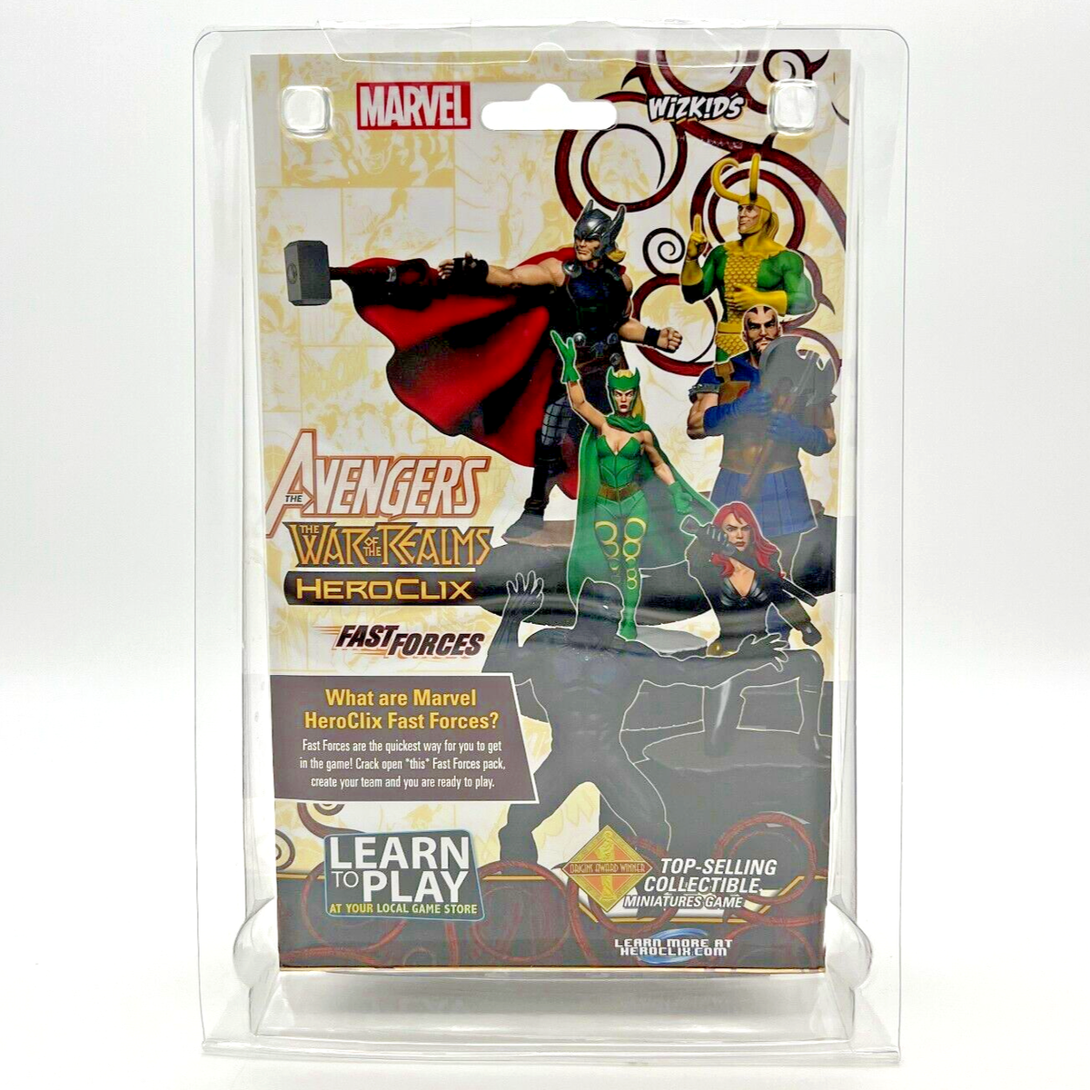 HeroClix Marvel: Avengers War Of The Realms Fast Forces – Set Squadra Thor E Loki