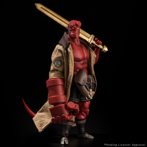 Figura de acción Hellboy edición 30 aniversario 1000 juguetes escala 1/12 - Imagen 9 de 21