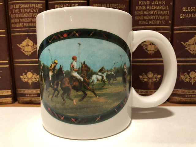 Vintage 1978 Ralph Lauren Coffee Cup/Mug-Polo Players | eBay