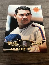 1995 Topps Stadium Club Virtual Reality Baseball Card #80 Junior Felix (Q2)