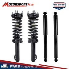 Front Rear Shock Struts Assembly For 05-10 Jeep Grand Cherokee 06-10 Commander