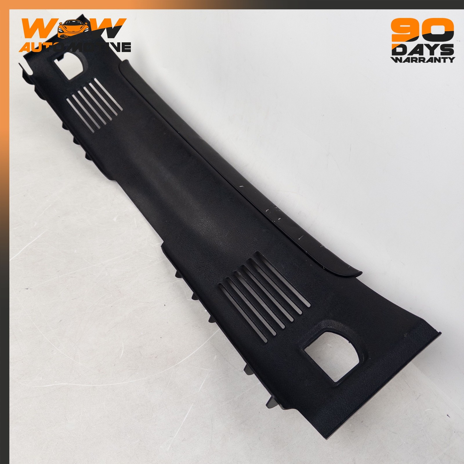 07-13 BENTLEY CONTINENTAL GTC GATE TRUNK LOCK COVER SILL SCUFF PANEL TRIM OEM