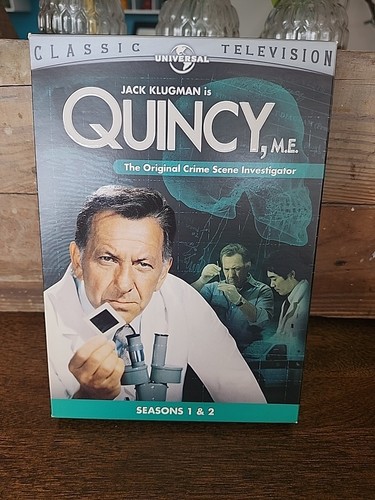 Quincy, M.E. - Saisons 1 2 (DVD, 2005, jeu de 3 disques) Jack Klugman livraison gratuite !