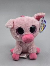 TY BEANIE BOOS KEY CLIP - CORKY the PIG 