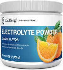 Dr. Berg Zero Sugar Hydration Keto Electrolyte Powder - Enhanced w/ 1000 mg...