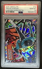 2025 Panini Absolute Travis Hunter Kaboom - Horizontal RC #32 Jaguars PSA 10