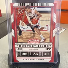 2020-21 Panini Contenders Draft Picks - Stephen Curry #1 Prospect Ticket