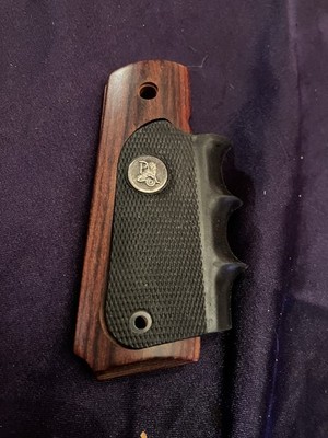 Pachmayr American Legend Laminate Semi-Auto Grip Rosewood For Colt 1911 - 00423 