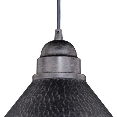 Vaxcel Lighting T0349 Outland 1 Light 10"W Outdoor Pendant - Grey - Picture 7 of 12