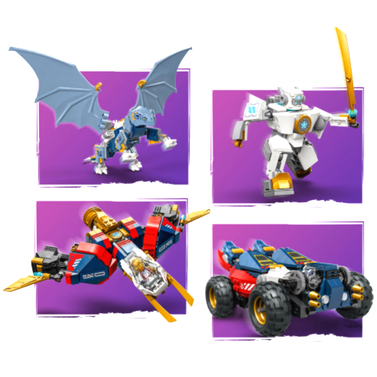 Buy LEGO NINJAGO: Zane's Ultra Combiner Mech (71834) online | eBay