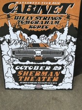 Bill Orner Poster Stroudsburg 2016-10-29 Sherman PA Regular Signed No Co