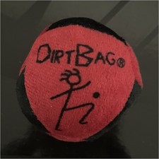 DirtBag Footbag Hacky Sack Ball - Red/Black DirtBag Hacky Sack Footbag