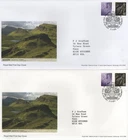 GB 2004-2020 ER2 14 x Scotland FDC Collection Without Inserts Crisp!