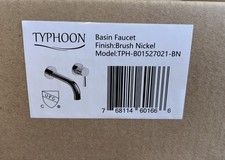 Typhoon Basin Faucet-Brush Nickel Model: TBH-B01527021-BN