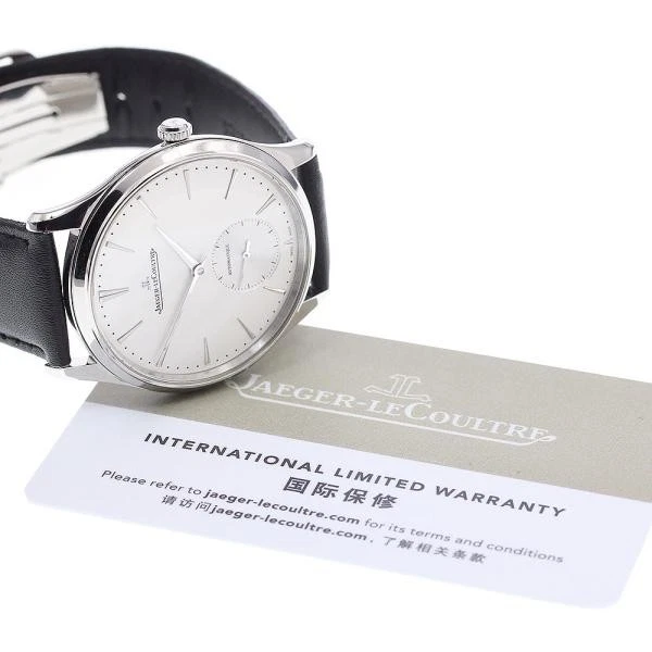Jaeger LeCoultre — Jaeger-LeCoultre Master Ultra Thin Q1218420 39mm SS Silver Dial Watch #C2009