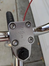 Vintage Pro Neck II BMX Quill Stem 22.2mm Clamp 1in