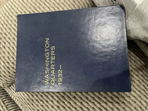 Washington Quarters Silver Collection Album 1932-1961 not all coins are there