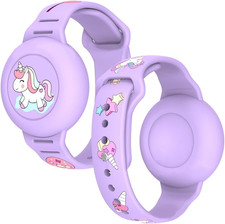 Braccialetti Impermeabili per Bambini, Compatibili Con Apple Air Tag Tracker Con