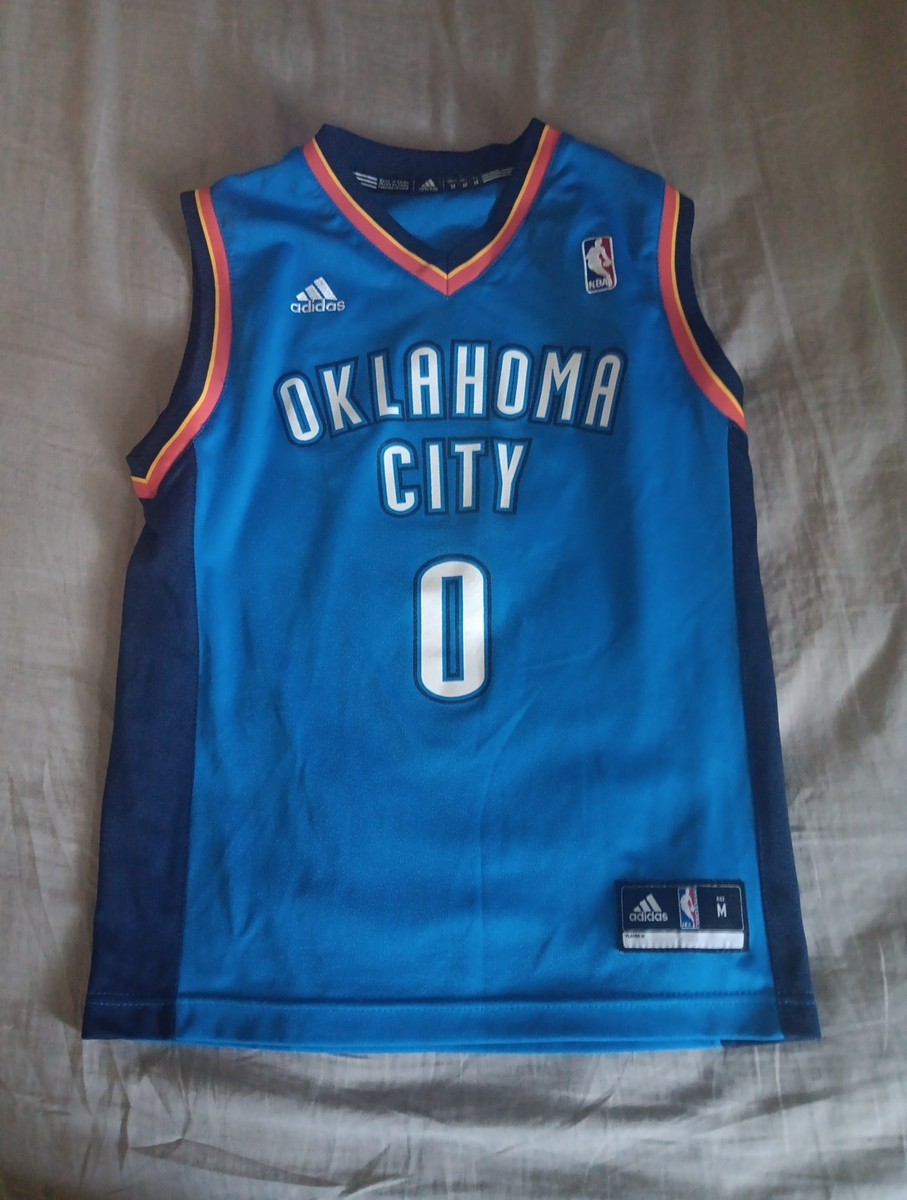 Adidas Oklahoma City Thunder Russell Westbrook #0 Jersey Youth M