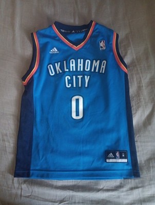 Adidas Oklahoma City Thunder Russell Westbrook #0 Jersey Youth M