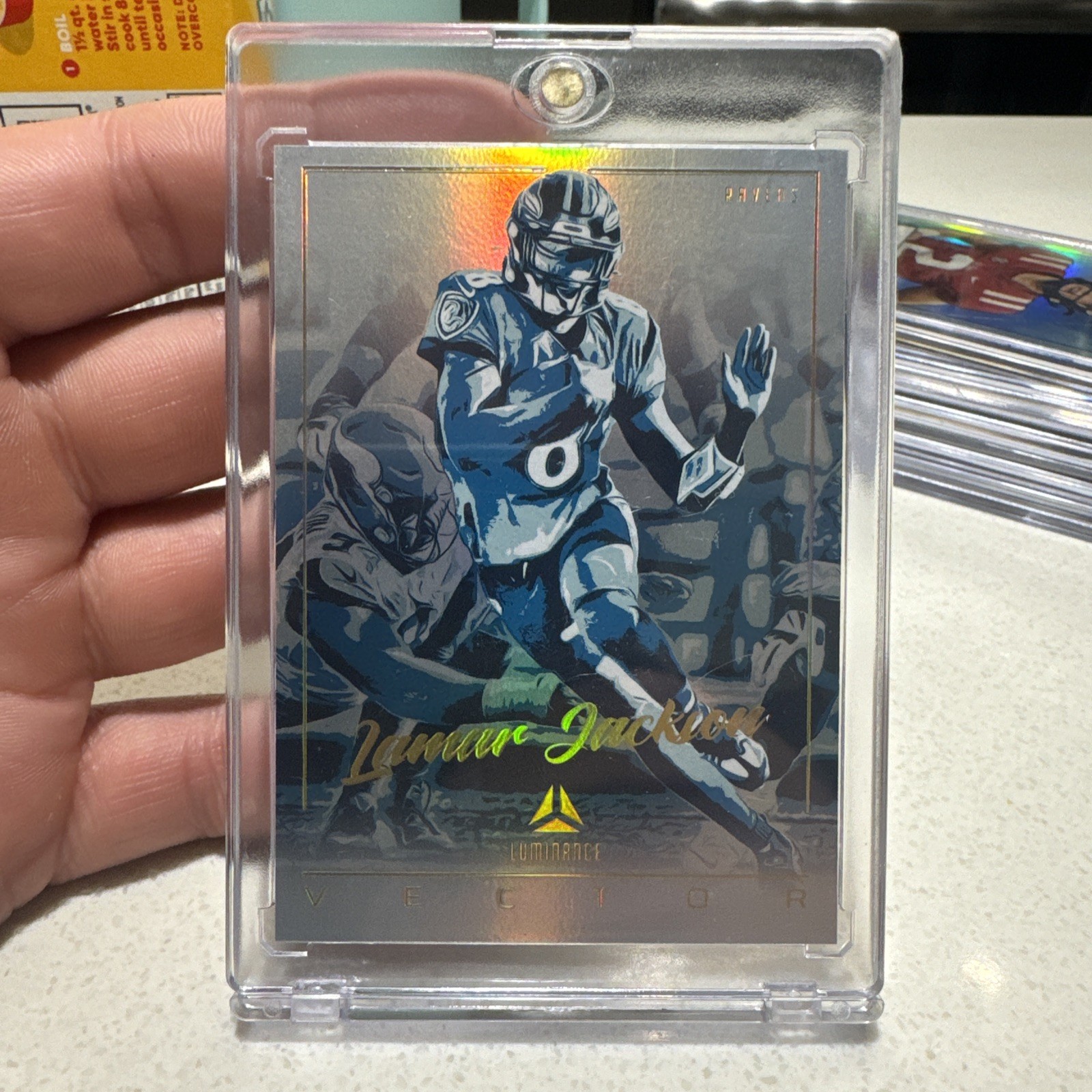 2022 Panini Luminance - Vector Lamar Jackson #VC-LJA CASE HIT! 🔥🔥