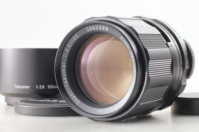[ Top MINT w/ Hood ] PENTAX Super Takumar 105mm f2.8 Lens For M42 From JAPAN