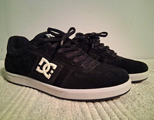 DC Shoes Match Black/White Skate Shoes Mens US 11