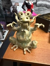 Vintage Dragon Sorcery Art Handmade Sculpture Figure Decor