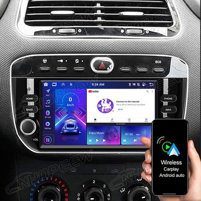 6+128GB Für Fiat Grande Punto EVO 199 Linea 2012-2017 Android 15 Autoradio Navi
