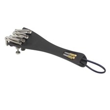 Violin Accessory Kit Violin Tailpiece Fine Tuners Tailgut for 3/4 4/4 Violin