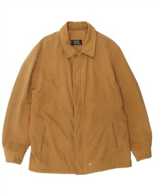 CAMEL ACTIVE Mens Bomber Jacket EU 52 Large Beige Cotton W010