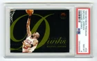 MICHAEL JORDAN~1993 SKYBOX PREMIUM DYNAMIC DUNKS PSA-8 NM-MT RARE INSERT CARD#D4